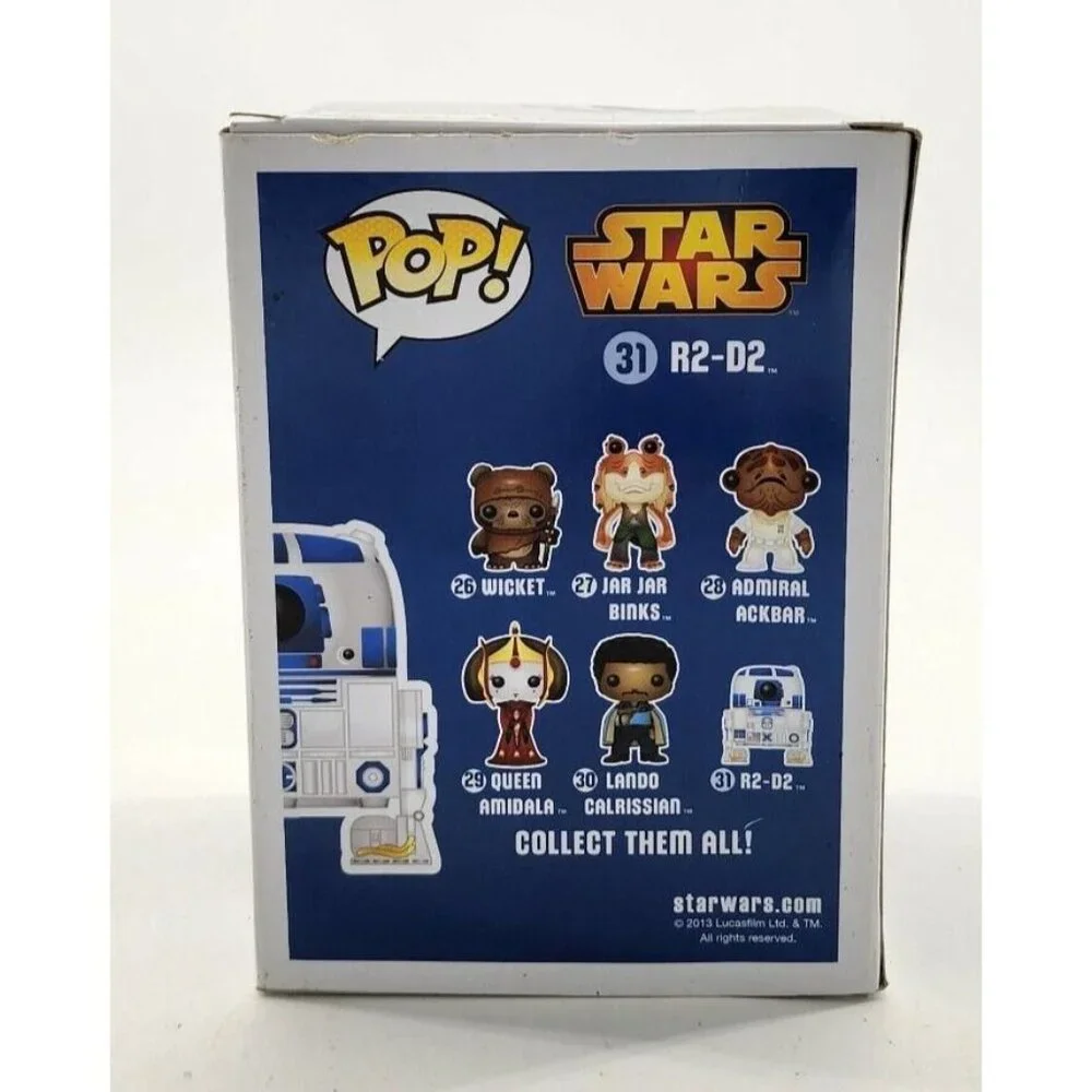 FUNKO POP Star Wars 31 R2-D2 - Vinyl Bobble‎ Head 2013